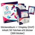 Produktbild: TOPPS UEFA Women’s Euro 2025 Sticker - 1x Stickeralbum+ 1x Display = 300 Sticker