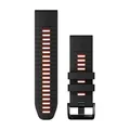 Produktbild: Garmin Silikonarmband, Quickfit, 26mm, black/red