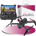 Produktbild: Profi GPS-Drohne mit 4K-Kamera, faltbar, 360° Hindernis-Erkennung, Live View App, 6 Achsen Gyroskop, Brushless Motor, Optical Flow