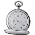 Produktbild: Regent Herren Taschenuhr Analog Gehäuse silber URP751
