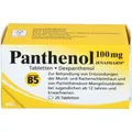 Produktbild: PANTHENOL 100 mg Jenapharm Tabletten 20 St PZN 04020790