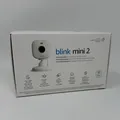 Produktbild: Blink Mini 2 Sicherheitskamera outdoor HD Tag & Nachtsicht in Farbe weiß NEU OVP