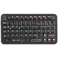Produktbild: Rii Mini Bluetooth Tastatur, Tragbare Drahtlose mit Hintergrundbeleuchtung, Handflächengroß(11x6x1cm), Wiederaufladbare Mini Tastatur für Smart TV/Android TV Box/Smartphone/HTPC/IPTV