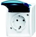 Produktbild: Busch Jaeger SWD-Aufputzsteckdose RA blau - 4696000
