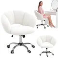 Produktbild: Bellamio Meli Schreibtischstuhl Wolkenform, Weiß, 140 kg, höhenverstellbar