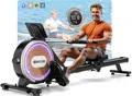 Produktbild: Rudergerät Magnetisch Doppel-Slide-Rails 16 Widerstandsstufen LCD für Zuhause