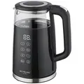 Produktbild: Michelino digitaler Wasserkocher 1,7 Liter mit Temperaturwahl 74357 - Schwarz