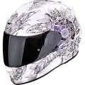 Produktbild: Scorpion EXO-491 Dream, Integralhelm - Weiß/Dunkelgrün/Lila/Schwarz - L