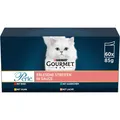 Produktbild: Perle Erlesene Streifen Katzenfutter nass Sorten-Mix 60er Pack 60 x 85g