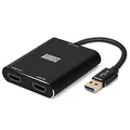 Produktbild: August VGB500 HDMI Game Capture Karte – USB 3.0 Full HD 1080p 60 fps – Aufnahme und Streamen von PS4, Xbox One und Nintendo Switch für PC, Mac und Linux