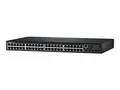 Produktbild: Dell n1548 Managed Network Switch L3 Gigabit Ethernet (10/100/1000) 1U schwarz – Switches Netze (Managed Network Switch, L3, Gigabit Ethernet (10/100/1000), Full Duplex, Gitter-Montage, 1U)