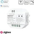 Produktbild: MiBoxer Smarter Zigbee 3.0 LED Funkdimmer 300W Triac 2.4GHz+Push für Unterputzdo...