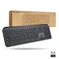 Produktbild: Logitech MX Keys for Business kabellose Tastatur mit Tastenbeleuchtung, leise Tasten Perfect Stroke, Logi Bolt, Bluetooth, wiederaufladbar, Windows/Mac/Chrome/Linux, Deutsches QWERTZ-Layout - Graphit