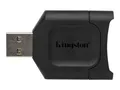 Produktbild: Kingston MobileLite Plus - Kartenleser (SD, SDHC, SDXC, SDHC UHS-I, SDXC UHS-I, SDHC UHS-II, SDXC UHS-II)