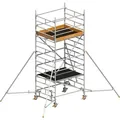 Produktbild: Layher Rollgerüst Uni Kompakt P2 mit Gerüststützen 5,20m AH