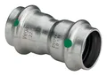 Produktbild: Viega Muffe Sanpress Inox 2315 22 mm, Stahl nichtrostend, SC-Contur - 436179