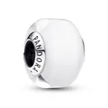 Produktbild: PANDORA Schmuck Charm Silber Muranoglas Weiß Mini 793118C00