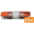 Produktbild: WAGO Durchgangsverbinder mit Hebel 221-2411, max. 4 mm2, 60 Stück