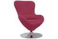 Produktbild: vidaXL Sessel Eierstuhl Weinrotes Samt (1-St)