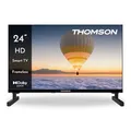 Produktbild: Thomson 24 Zoll (60cm) HD LED Smart TV, Wi-Fi, Sprachsteuerung, HDR10, Dolby Audio, Triple-Tuner (Kabel/Satellit/Antenne), HDMI, USB, 1.5GB RAM, 8GB Flash – 24HT2S15