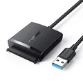Produktbild: Ugreen SATA auf USB 3.0 Adapterkabel mit UASP SATA III auf USB Konverter für 6,3 cm 8,9 cm Festplatten Festplatten HDD und Solid State Drives SSD