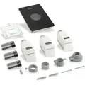 Produktbild: Junkers Bosch Regler EasyControl CT 200, schwarz, Set mit 3 Funk-Thermostaten