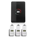 Produktbild: BOSCH Junkers Set CT200 W-LAN Regler EasyControl Set mit 3 Funk-Thermostaten schwarz