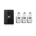 Produktbild: BOSCH smarter WLAN-Regler EasyControl Set mit 3 Funk-Thermostaten, schwarz