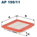 Produktbild: FILTRON Luftfilter Universal  AP 199/11
