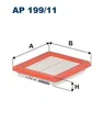 Produktbild: FILTRON Luftfilter AP 199/11 für