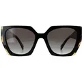 Produktbild: Prada Rectangle Womens Schwarz und Medium Tortoise Hellgrau Gradient PR15WS