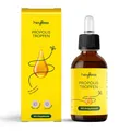 Produktbild: heybee® Propolis Tropfen – alkoholfrei und Propolis-Extrakt mit 10% Polyphenol-Gehalt – wasserlöslich & neutral im Geschmack – für die ganze Familie - innerlich & äußerlich anwendbar (1)
