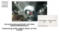 Produktbild: LSL Crash-Pad Montagekit CBR 600 F 99-06,HONDA, 550H086
