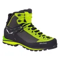 Produktbild: Salewa Wanderschuhe Crow GTX (Berg-Trekking, Veloursleder, wasserdicht) schwarz/lime Herren, Größe Euro (US): 44 (10,5)