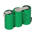 Produktbild: 3er Reihe Akku Akkupack Sub-C 3600mAh 3,6V NiMH Mit Lötfahne F1x3 - Accu Batterie Sub C SC 2-0 Ah 3-6 Volt Batteriepack - Langlebig - Wartungsfrei