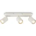 Produktbild: Deckenstrahler Deckenleuchte Deckenlampe Schlafzimmer Schwenkbar 3-flammig - Weiß