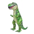 Produktbild: JOYIN 76,2 cm Dinosaurier aufblasbar, aufblasbares T-Rex Dinosaurier-Spielzeug für Pool Party Dekorationen, Dinosaurier Geburtstagsfeiergeschenk für Kinder und Erwachsen (grün)