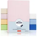 Produktbild: Julius Zöllner Frottee Spannbettlaken für Baby- & Kinderbett, 60x120cm bis 70x140cm, STANDARD 100 by OEKO-TEX, rosa 1 Stück (1er Pack)