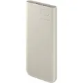 Produktbild: Samsung Powerbank (10.000 mAh) (25 W) beige Schnelllade-Funktion Dual Port USB-C