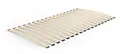 Produktbild: BDW - Flex Rolllattenrost - Gebogen, Flexibel - aus Sperrholz - mit Lattenkappen aus Kunststoff - für Doppel- oder Einzelbett - für Bett, Bettgestell, Matratzen 160x80cm - 13 Streifen