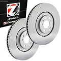 Produktbild: 2x Zimmermann Bremsscheibe Ø 375mm für AUDI A5 A6 A7 A8 Q5 Q7 Q8 4A2 C8