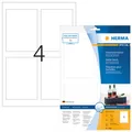 Produktbild: HERMA Flaschenetiketten 8882 weiß 90,0 x 120,0 mm, 10 Blatt