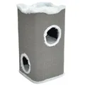 Produktbild: Kratztonne für Katzen Kratzmöglichkeit Kratzbaum Spieltonne Toni grau 74x40x40cm