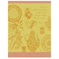 Produktbild: Le Jacquard Francais 26318 Geschirrtuch Macarons Mango 60 x 80 cm
