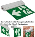 Produktbild: ChiliTec NL-8 Multi LED Fluchtwegleuchte Notbeleuchtung Notlicht Leuchtschild