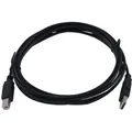 Produktbild: Kramer Electronics 1.8m USB 2.0 USB Kabel 1,8 m USB A USB B Männlich Schwarz (1.80 m, USB 2.0) (96-0215006)