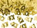 Produktbild: partydeco Streudeko, Konfetti Zahl 40 2x1cm 15g Gold