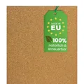 Produktbild: EKB Korkplatte 91,5x61cm 5mm stark I Natürliche Presskorkplatte für Pinnwand, Wanddekoration oder Schallschutz Akustikplatte I Umweltfreundliches DIY-Projektmaterial zum Basteln & Modellbau