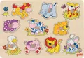 Produktbild: Steckpuzzle Tierkinder II