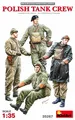 Produktbild: Polish Tank Crew 1:3 5 Figure Kunststoff Modell Kit Miniart